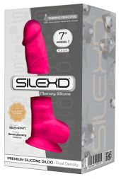 Розовый фаллоимитатор SilexD 7 Model 1 Premium