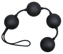Вагинальные шарики Black Balls Velvet