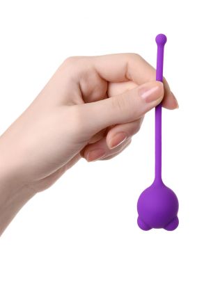 Фиолетовый вагинальный шарик A-Toys #764014
