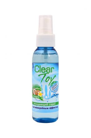 Очищающий спрей  Clear Toys Tropic с антимикробным эффектом