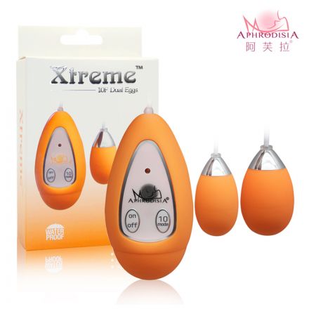 Виброяичко Xtreme-10F Egg (D) orange