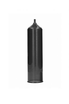 Черная ручная вакуумная помпа для мужчин с насосом в виде поршня Deluxe Beginner Pump